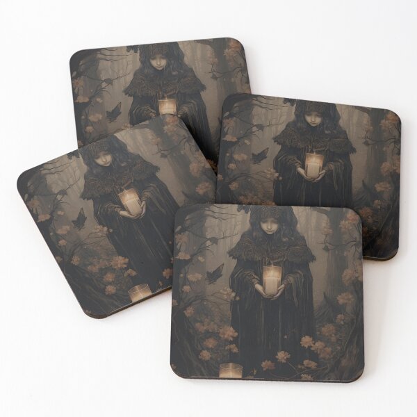Item preview, The forest witch dark academia gothic cottagecore decor designed and sold by Mehak  Khan.
