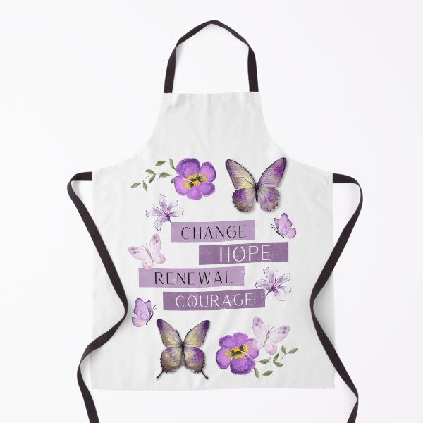 Item preview, Retro Purple Butterfly Floral Watercolor designed and sold by Got2BSnazzy.
