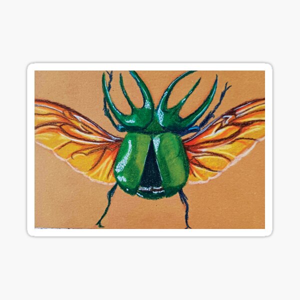 Item preview, rhino beetle designed and sold by Fevered Artist.