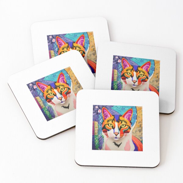 Item preview, t-shirt gatto dipinto design designed and sold by Infinito2008.