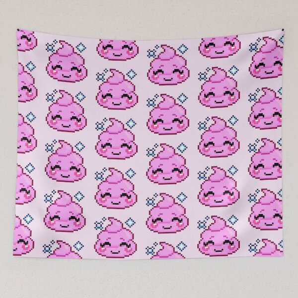 Item preview, Kawaii Pink Girl Poop  designed and sold by doodledate.