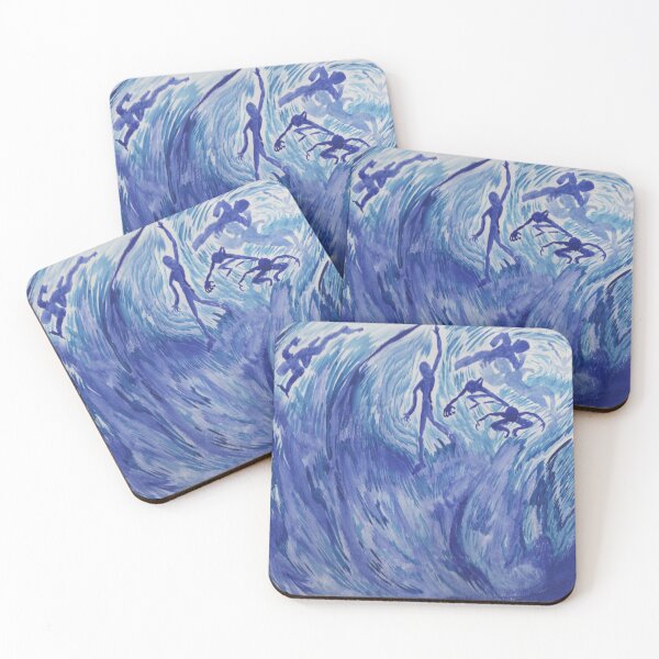 Item preview, Blue Tidal Wave designed and sold by ArtBenderCris.