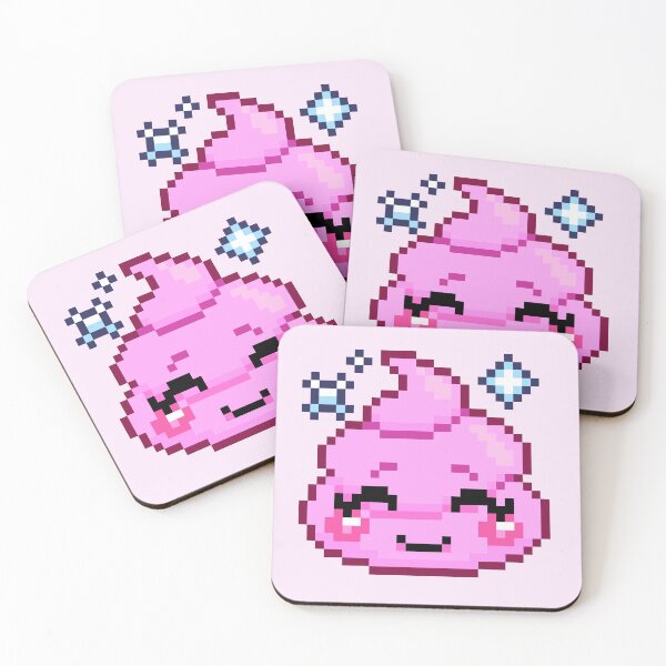 Item preview, Kawaii Pink Girl Poop  designed and sold by doodledate.