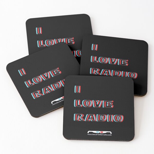 Item preview, Beware! The Radio – I LOVE RADIO designed and sold by bewaretheradio.