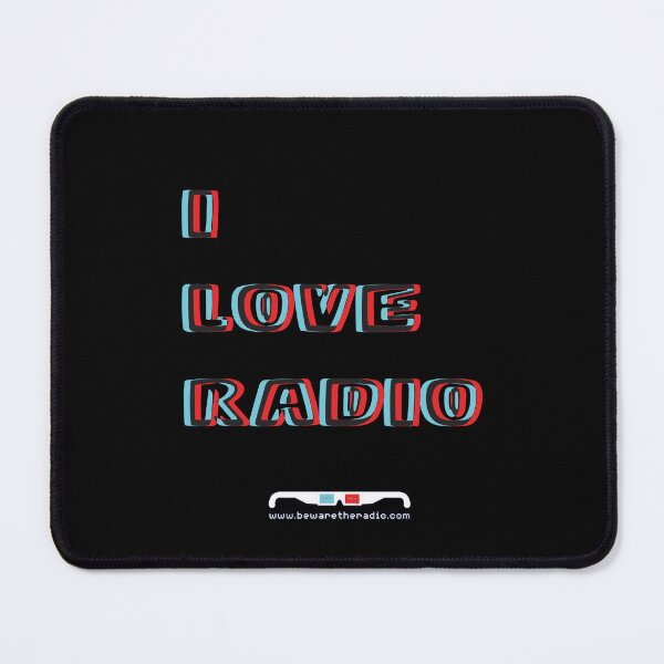 Item preview, Beware! The Radio – I LOVE RADIO designed and sold by bewaretheradio.
