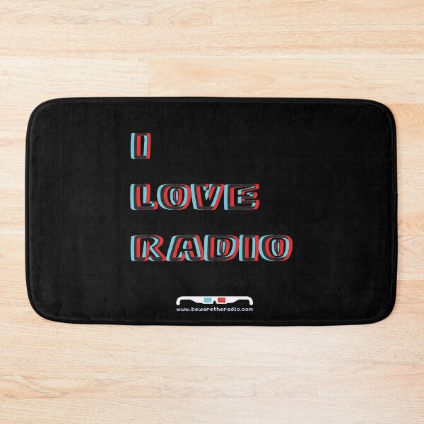 Item preview, Beware! The Radio – I LOVE RADIO designed and sold by bewaretheradio.