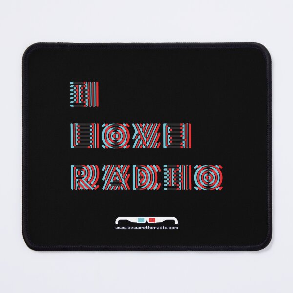 Item preview, Beware! The Radio – I LOVE RADIO designed and sold by bewaretheradio.