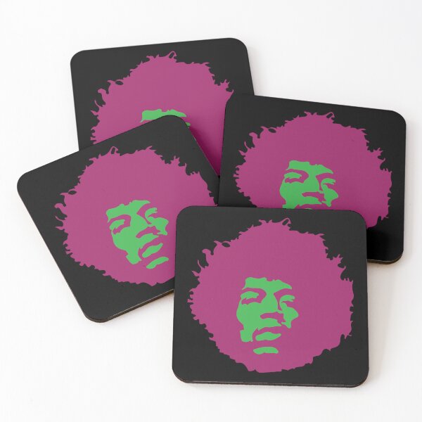 Item preview, Jimi (Green & Purple) designed and sold by ArtofDissent.