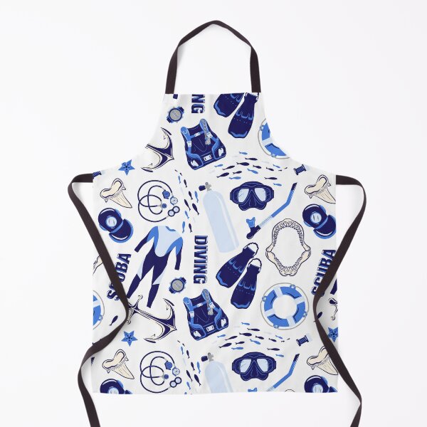 Item preview, SCUBA Diving Gear Pattern designed and sold by Scuba-Div3r.