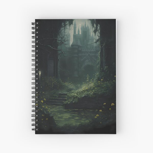 Item preview, The lush green castle dark academia gothic cottagecore decor designed and sold by Mehak  Khan.