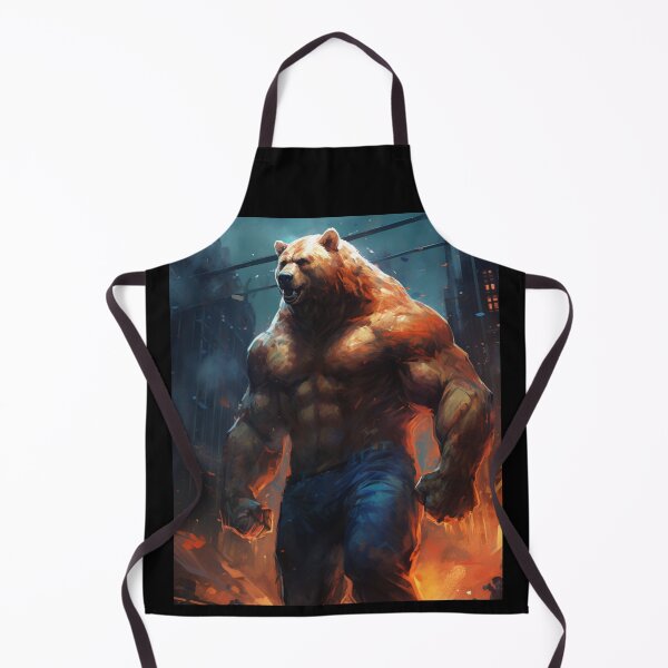Item preview, Monstrous Muscle: The Bodybuilder Bear Unleashed designed and sold by JLCableStudio.