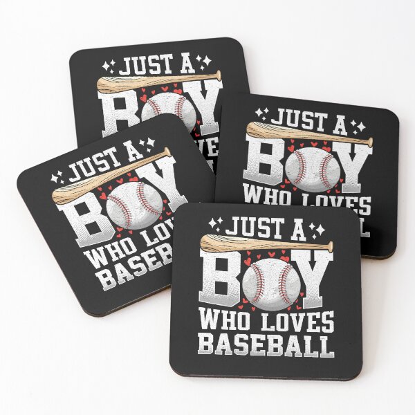 Item preview, Funny Just A Boy Who Loves Baseball American Sport Fan Boys  designed and sold by Best Designer.