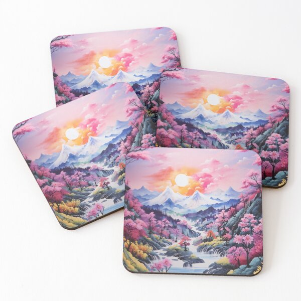 Item preview, Minimalist Japanese Landscape designed and sold by solrevolver.
