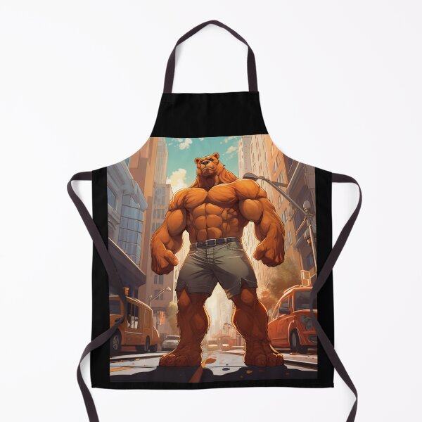 Item preview, Monstrous Muscle: The Bodybuilder Bear Unleashed designed and sold by JLCableStudio.