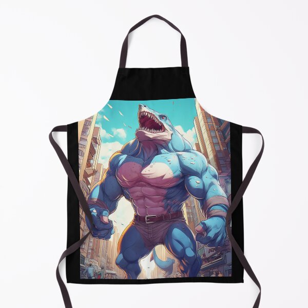 Artikelvorschau, Monster Bodybuilder Shark: Das Biest der Tiefe entfesseln entworfen und verkauft von JLCableStudio.