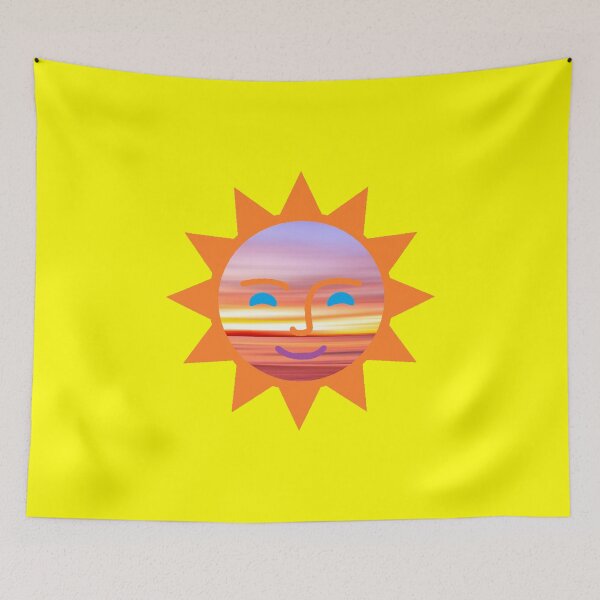 Item preview, Smiling Summer Sun Design designed and sold by metalhaus.