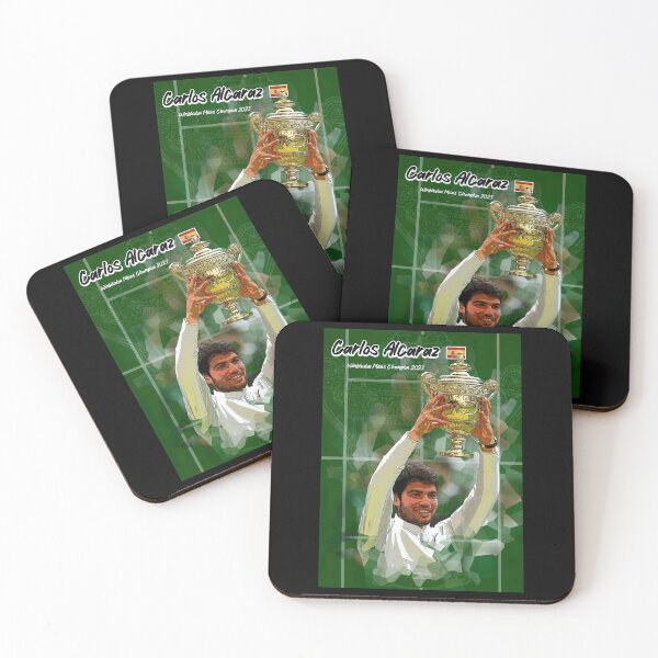Item preview, Carlos Alcaraz green , carlos alcaraz,tennis,winner,champion,sport designed and sold by DianMarvin.