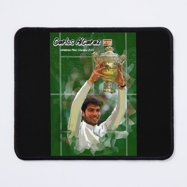 Item preview, Carlos Alcaraz green , carlos alcaraz,tennis,winner,champion,sport designed and sold by DianMarvin.