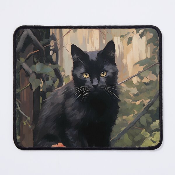 Black Cat Blanket Throw - Gothic Black Cat Gifts for Women Cat