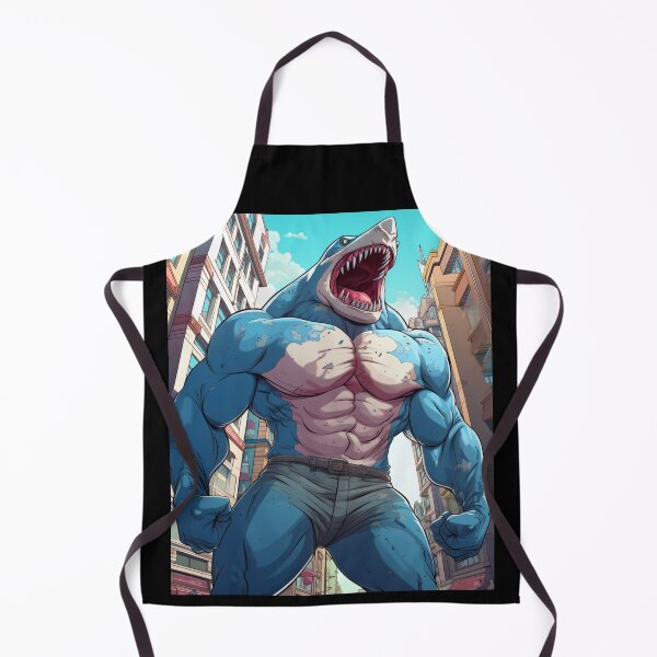 Artikelvorschau, Monster Bodybuilder Shark: Das Biest der Tiefe entfesseln entworfen und verkauft von JLCableStudio.
