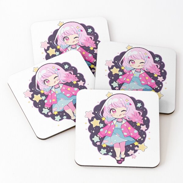 Item preview, Project Sekai Emu Otori Cute Stars Kawaii Chibi designed and sold by CarolynSantiago.