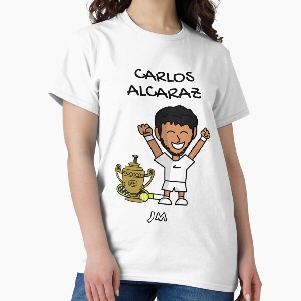 Item preview, Carlos Carlitos Alcaraz Champion Wimbledon London Tennis Spain Green designed and sold by DianMarvin.