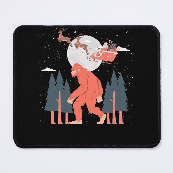 Item preview, Santa Claus Reindeer Bigfoot Sasquatch Cool designed and sold by Yanyo.
