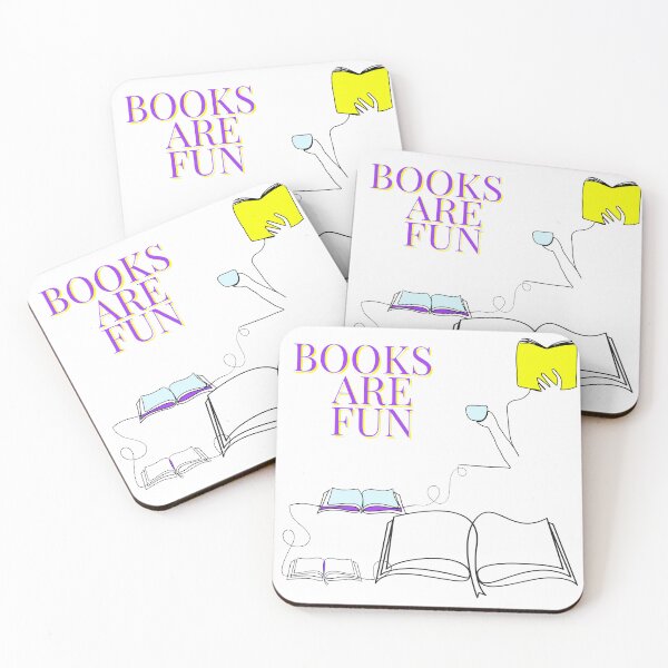 Item preview, Books are Fun too designed and sold by Puns-N-Such.