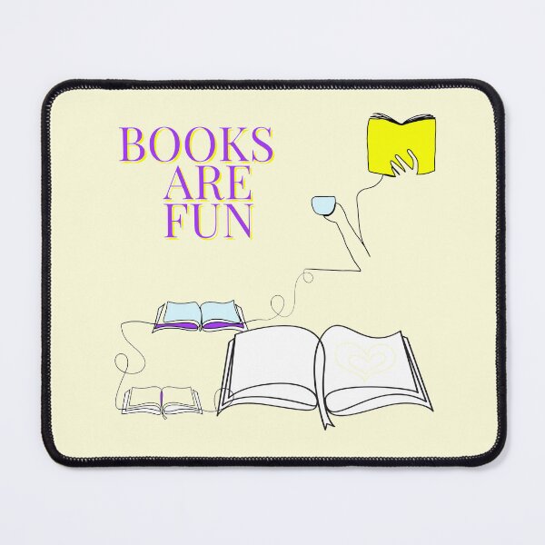 Item preview, Books are Fun too designed and sold by Puns-N-Such.