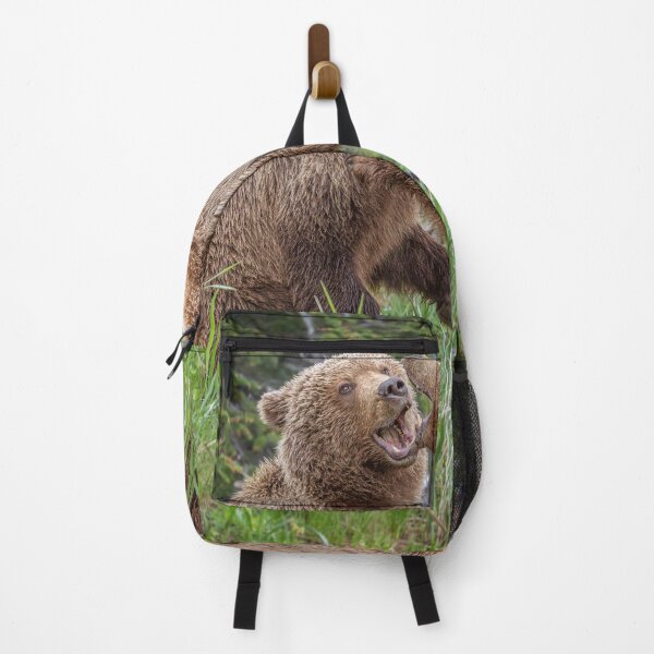 Item preview, Two Brown Bears Fighting Alaska designed and sold by PhotoArt by Joan Carroll.
