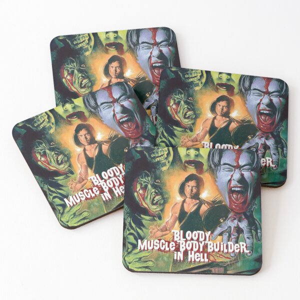 Item preview, Bloody Muscle Body Builder in Hell designed and sold by pavimento.
