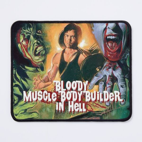 Item preview, Bloody Muscle Body Builder in Hell designed and sold by pavimento.