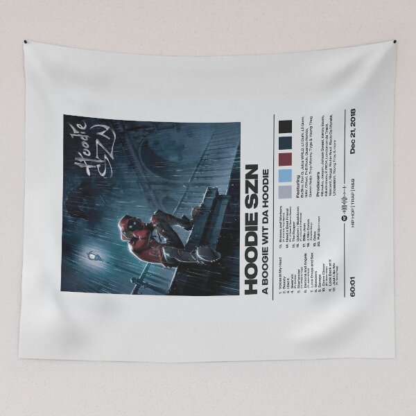 Item preview, Hoodie Szn by A Boogie Wit Da Hoodie Album Poster designed and sold by FourthWall Prints.