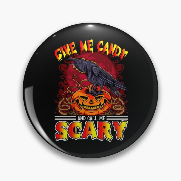 Item preview, Give Me Candy And Call Me Scary - Cool Gifts For Halloween by FanityPrints designed and sold by FanityPrints.