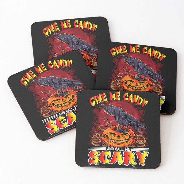 Item preview, Give Me Candy And Call Me Scary - Cool Gifts For Halloween by FanityPrints designed and sold by FanityPrints.