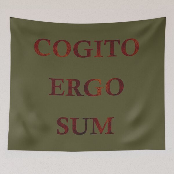 Item preview, cogito ergo sum I Think Therefore I Am designed and sold by Alexaltay.