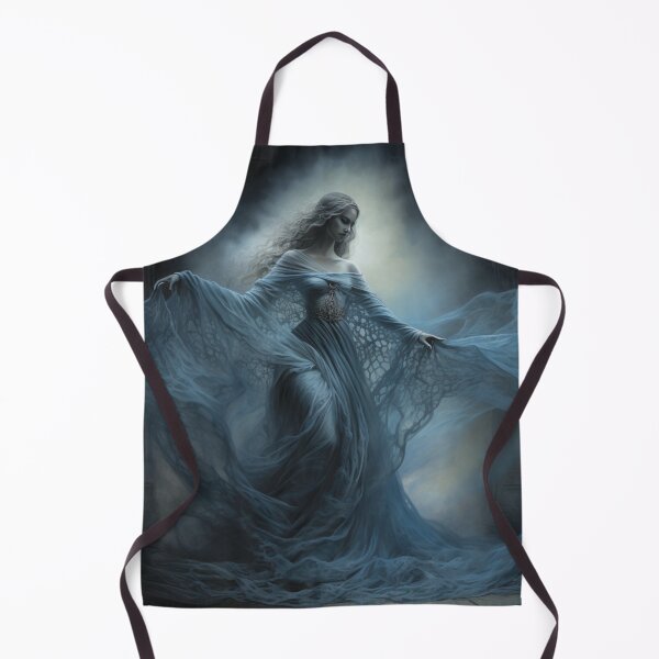 Item preview, Una dama espectral con un vestido suelto imagen #4 designed and sold by Demonik-Art.