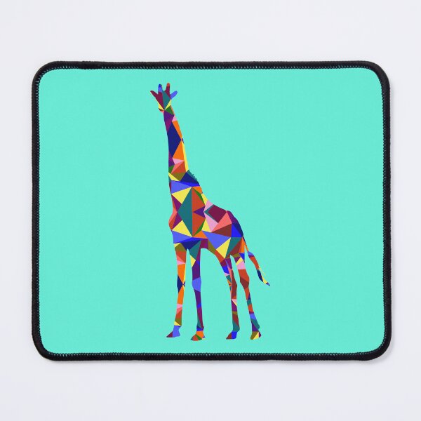 Item preview, Kaleido-Giraffe (Turquoise) designed and sold by HaNoFri.
