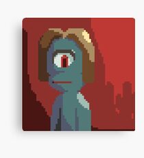 Blue cyclops Canvas Print