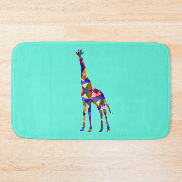 Item preview, Kaleido-Giraffe (Turquoise) designed and sold by HaNoFri.