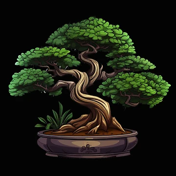 Artwork thumbnail, Bonsai Tree by RemoteStudio