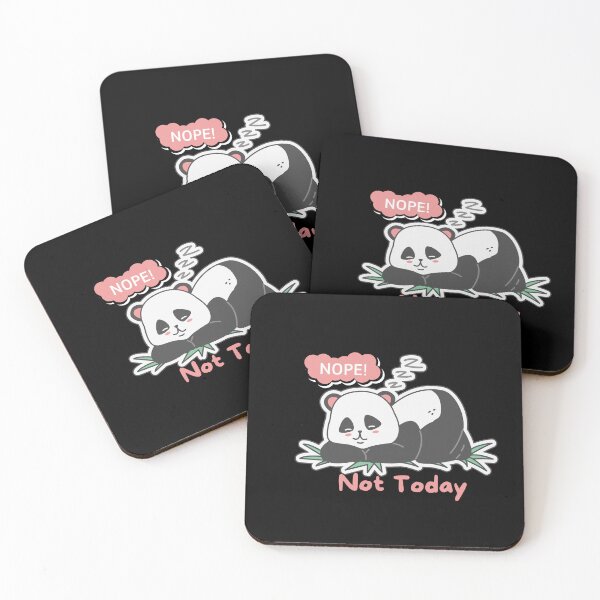 Item preview, Nope not today funny panda designed and sold by Artistusha.