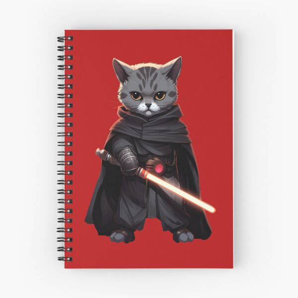 Item preview, Kitten with Red Lightsaber designed and sold by Cybronauts.