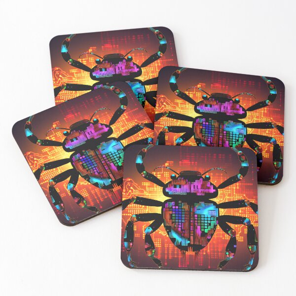 Item preview, "Insect Symphony: Pixel Art in Vibrant Colors" designed and sold by Art-Vortex-fr.