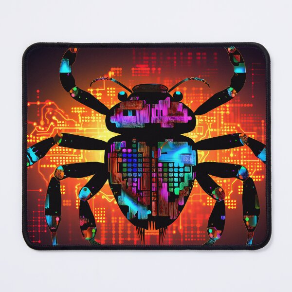 Item preview, "Insect Symphony: Pixel Art in Vibrant Colors" designed and sold by Art-Vortex-fr.