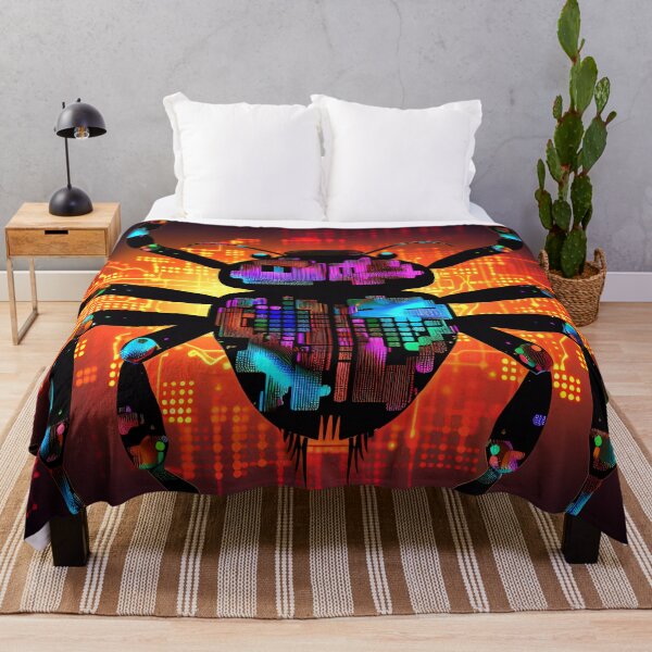 Item preview, "Insect Symphony: Pixel Art in Vibrant Colors" designed and sold by Art-Vortex-fr.
