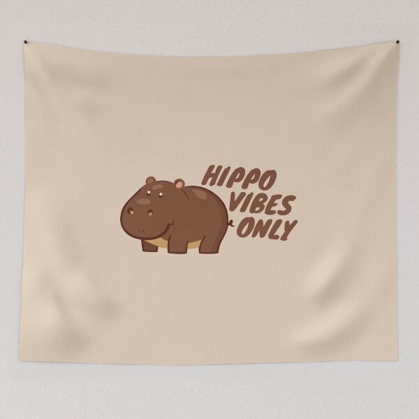 Item preview, Hippo vibes only designed and sold by Vladan Seva.