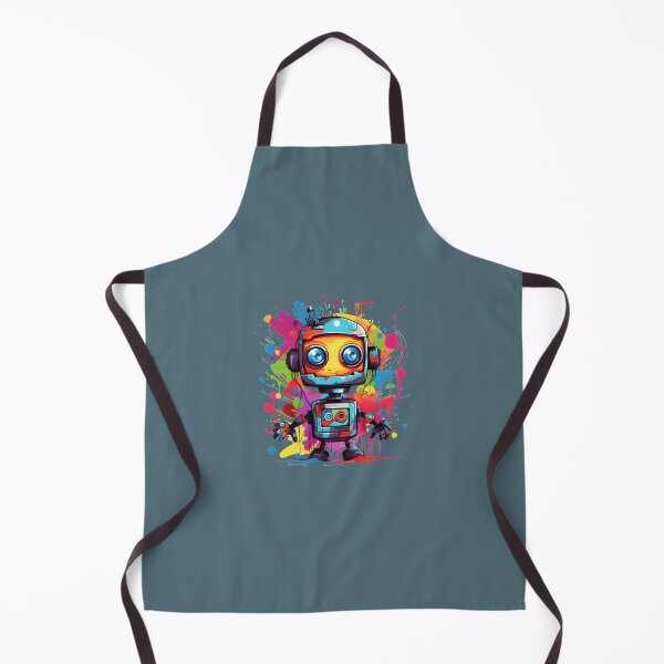 Item preview, Colorful robot designed and sold by grebie.