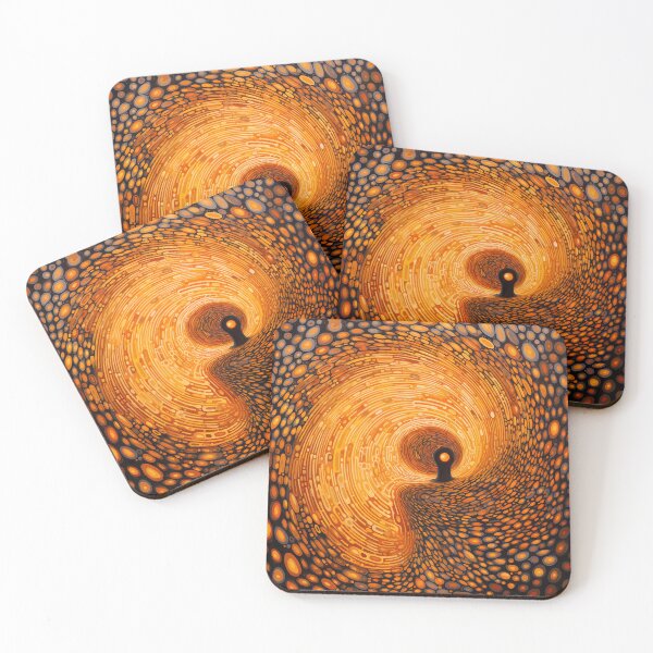 Item preview, "Orange Enigmatic Spiral" designed and sold by Art-Vortex-fr.