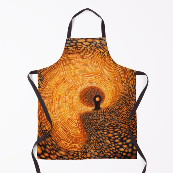 Item preview, "Orange Enigmatic Spiral" designed and sold by Art-Vortex-fr.